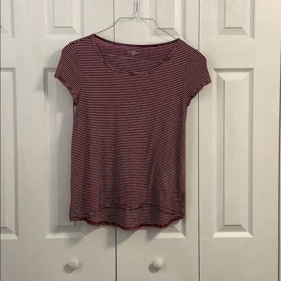 Wine Striped Tshirt - Picture 1 of 3